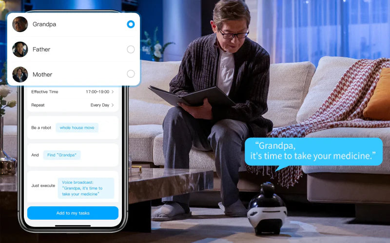 EBO X voice message