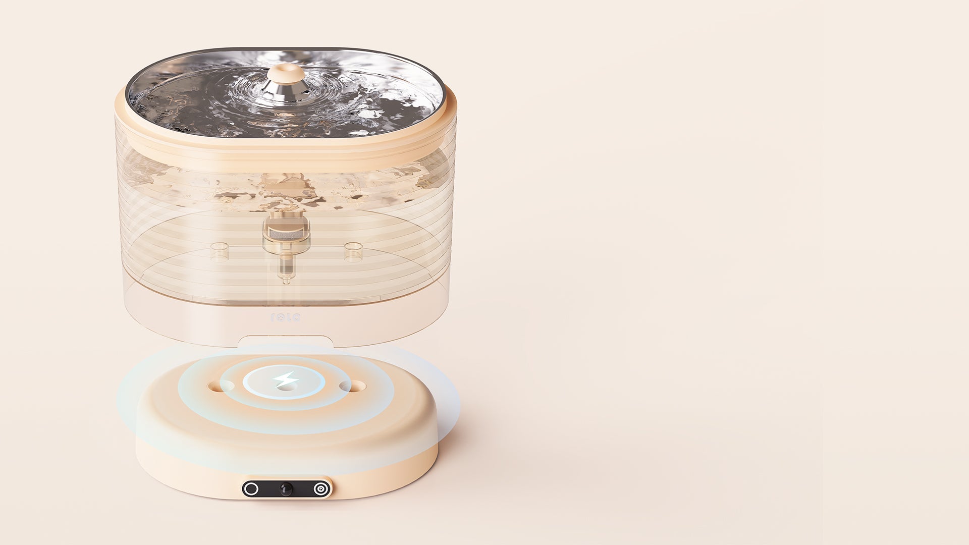 ROLA Smart Pet Water Fountain detachable safety