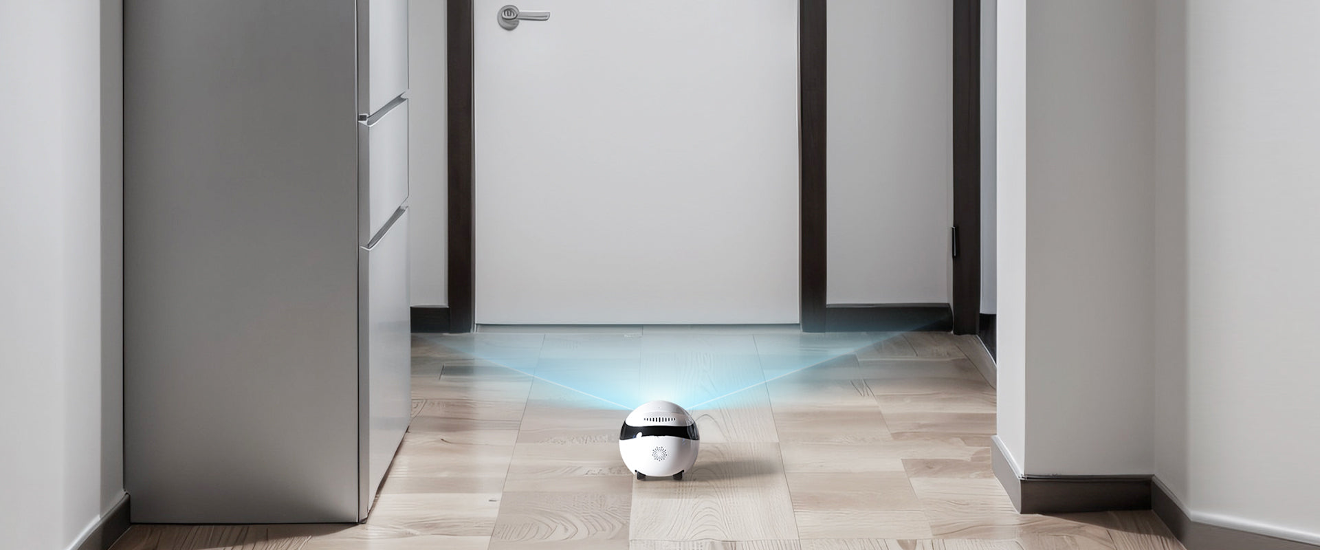 EBO Air 2 companion robot works as a home security robot
