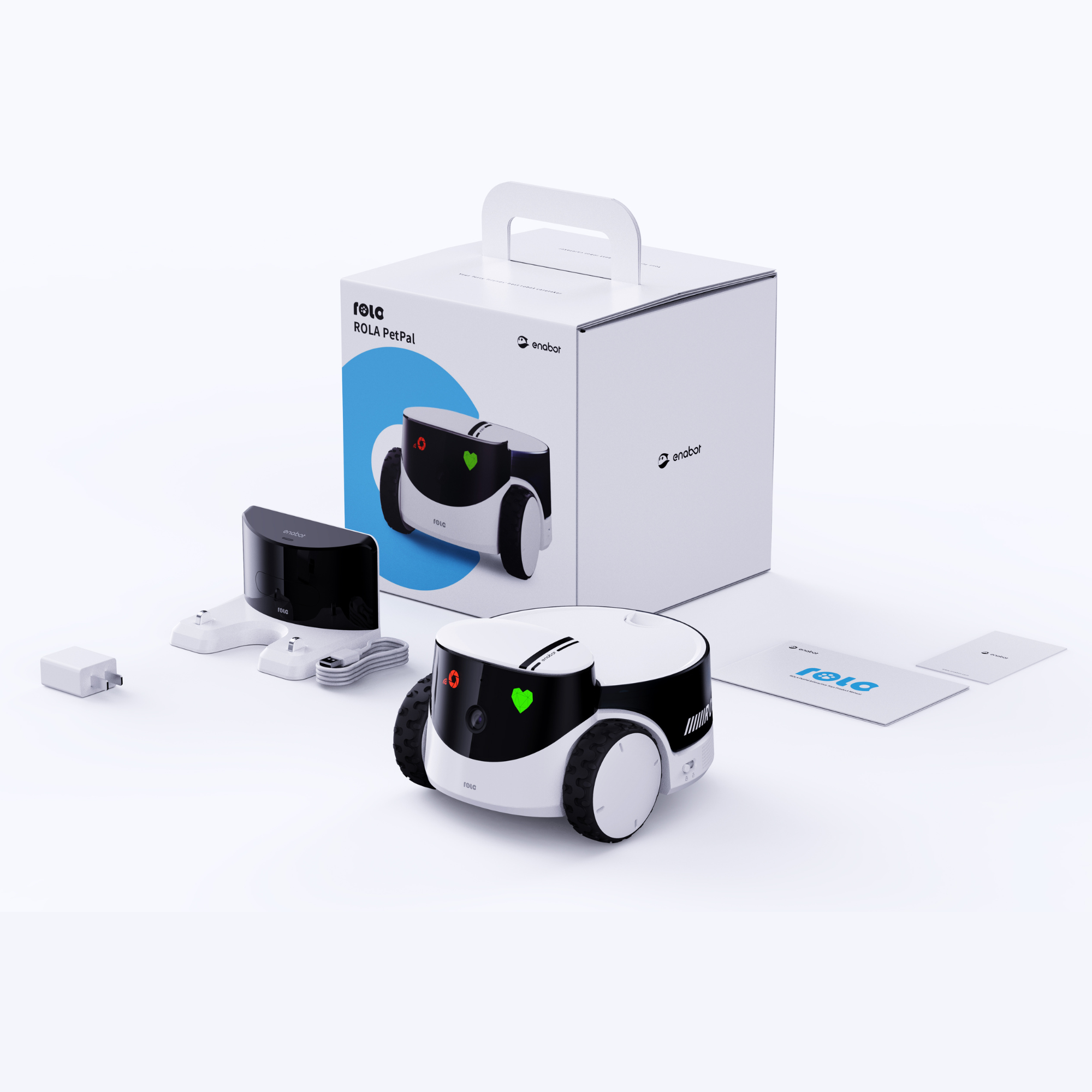 Rola PetPal - Robot for Cats and Dogs – Enabot Singapore