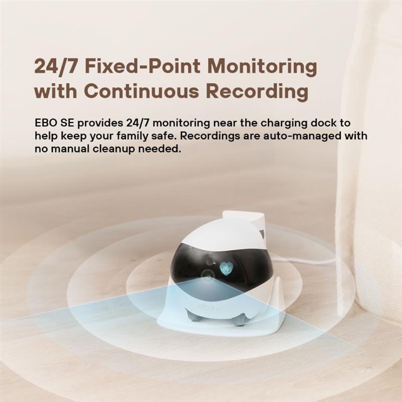 Ebox Robot Camera EBO SE wireless camera robot – Enabot Singapore