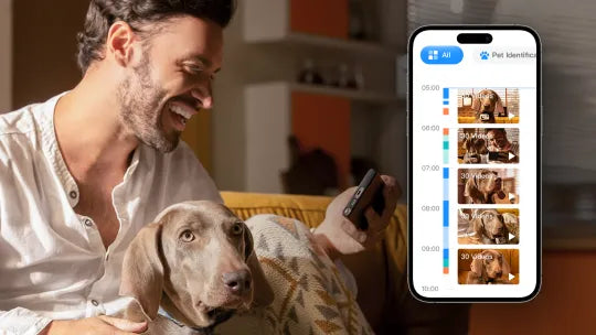 ROLA PETPAL Automatically captures, edits & sends precious videos